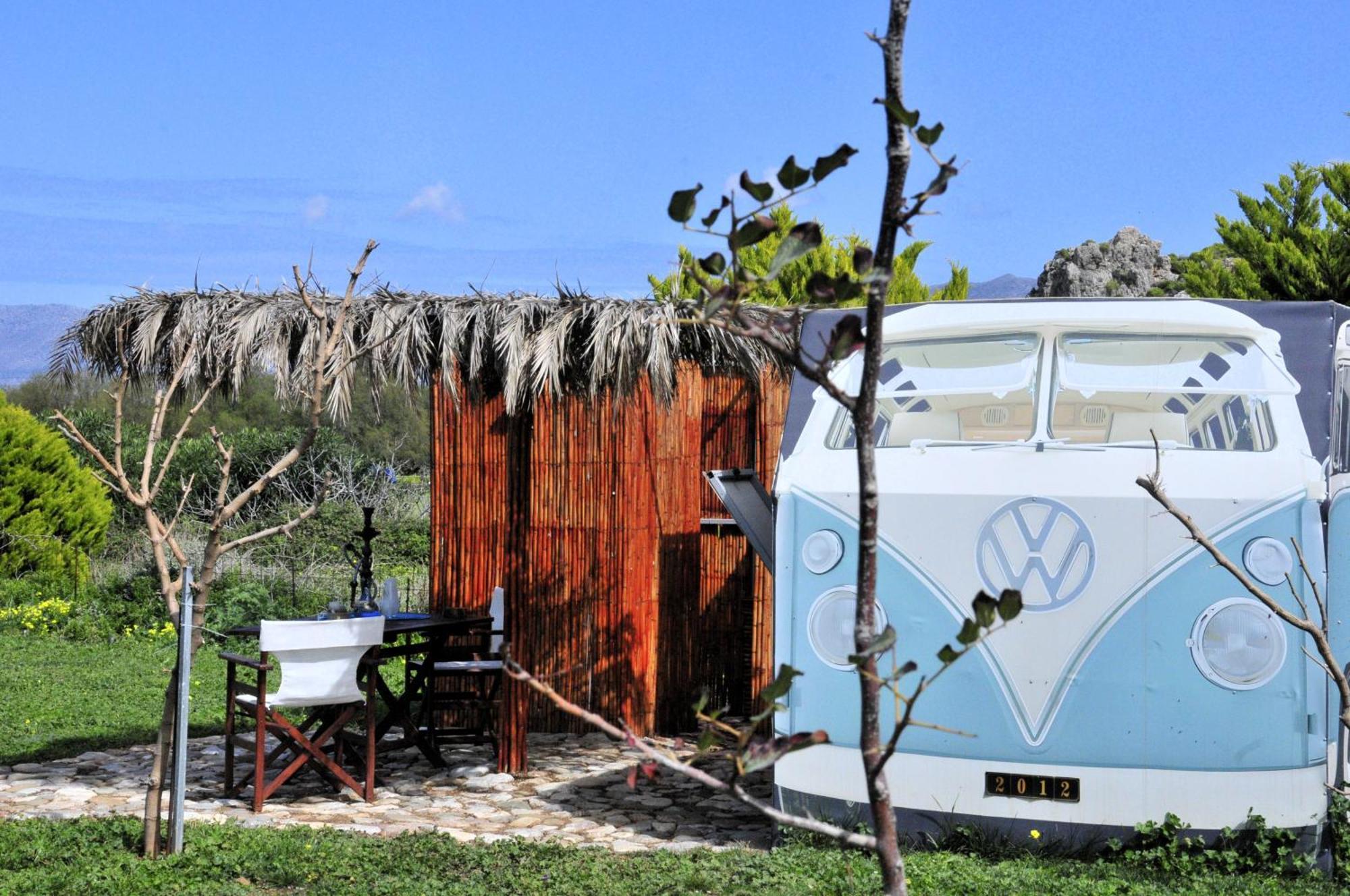 Cornelia Hippie Magic Bus Vila Kíssamos Exterior foto