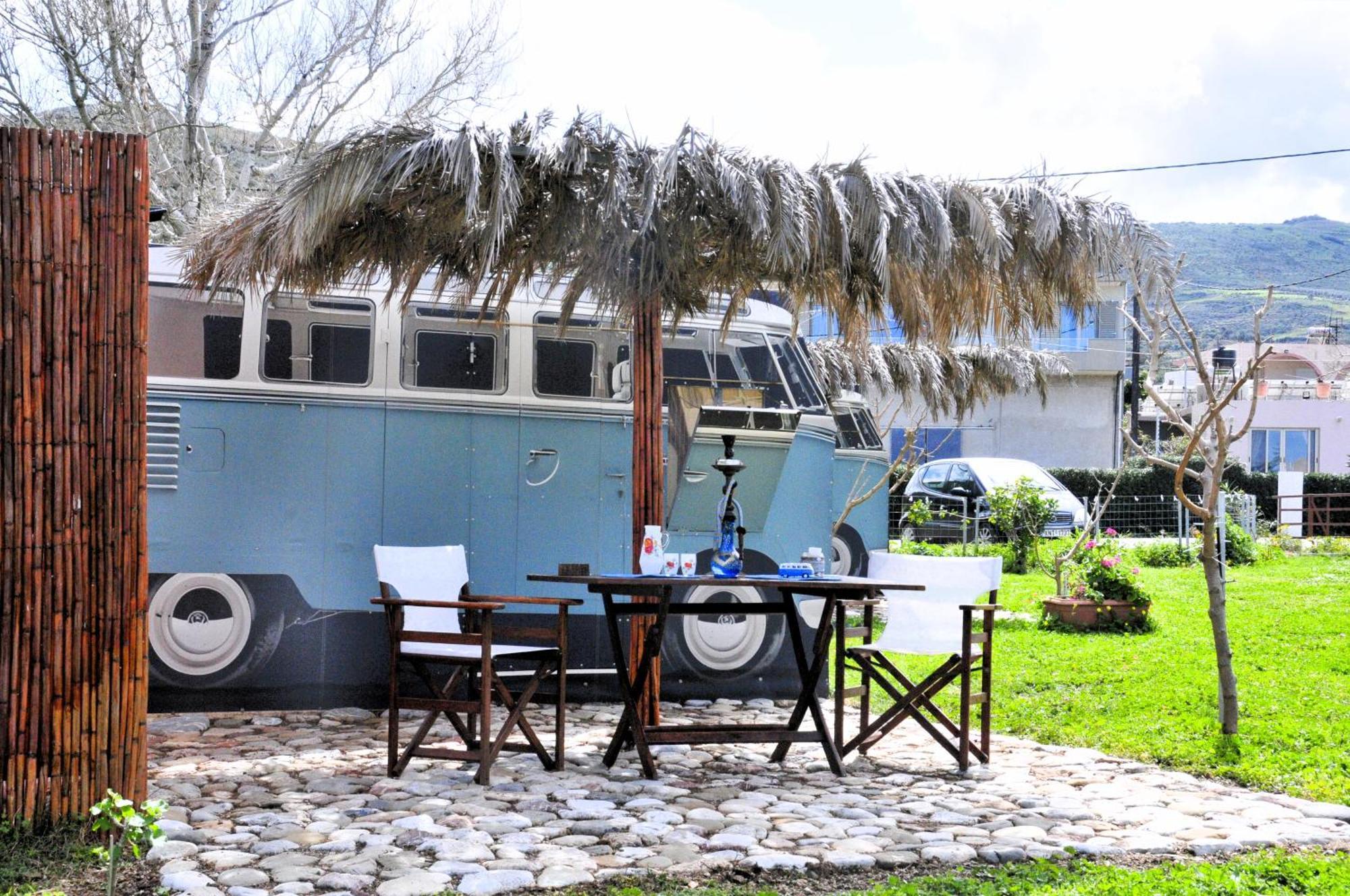 Cornelia Hippie Magic Bus Vila Kíssamos Exterior foto