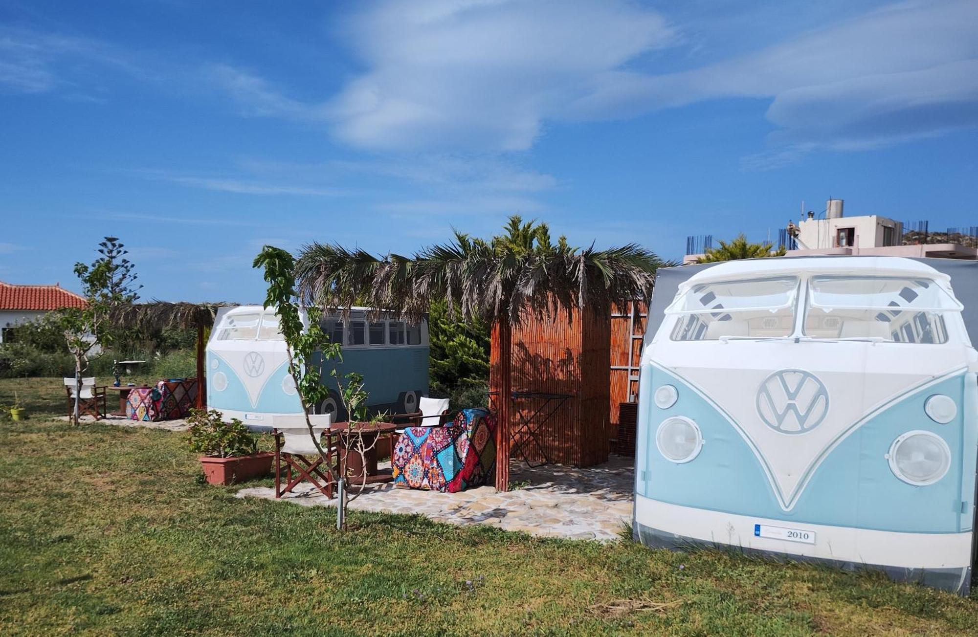 Cornelia Hippie Magic Bus Vila Kíssamos Exterior foto